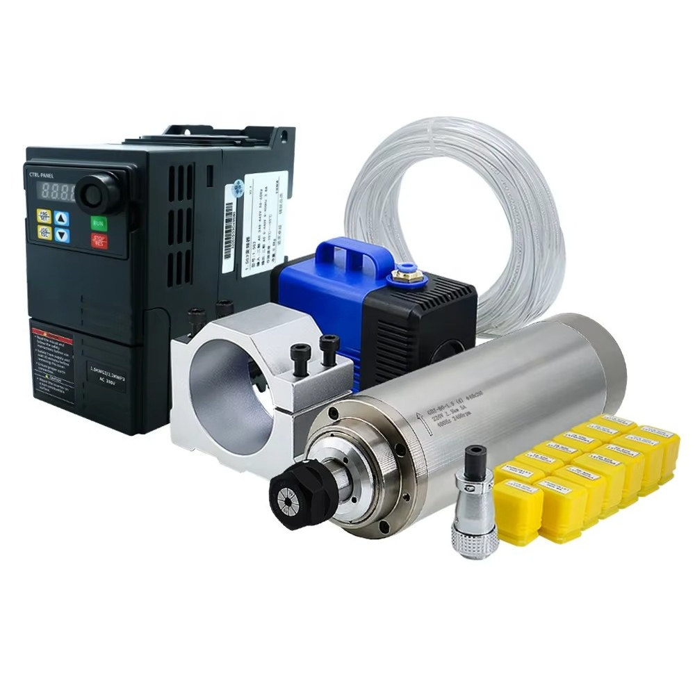 Spindle Motor - 220V ER20 2.2kw 80mm Su Soğutmalı