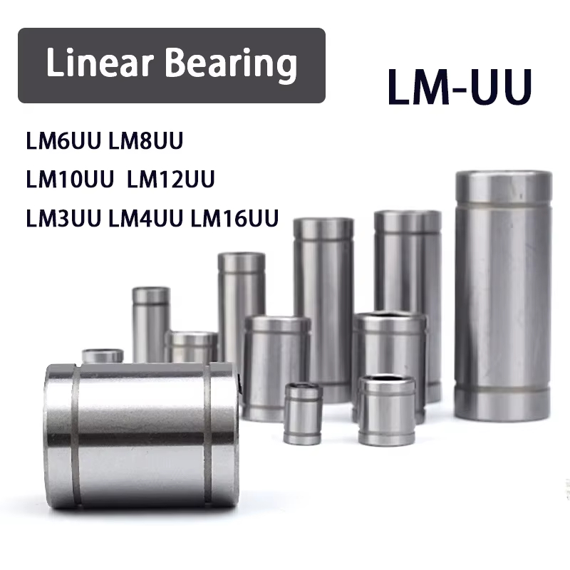 Linear Rod 8Mm - 10 adet LM8 LM8UU LM3UU LM10UU