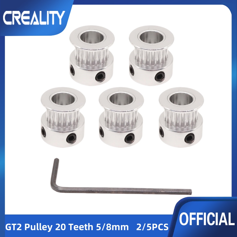 Gt2 Belt - 2/5 adet Pulley kasnak 20 diş