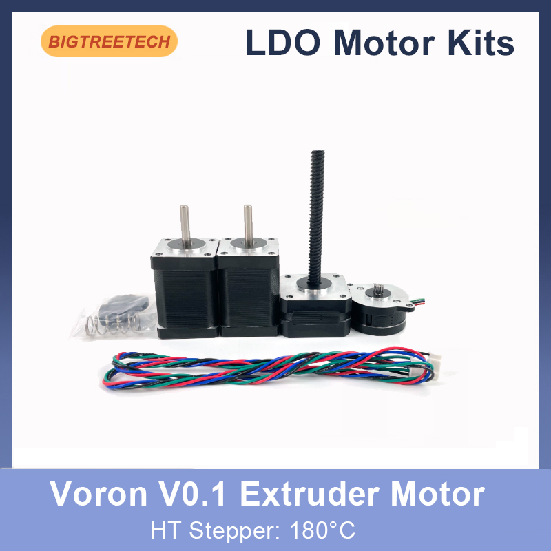 Nema 17 Stepper - BIQU VORON V0.1 ekstruder Motor kiti