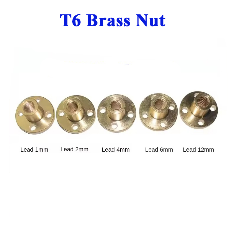 Lead Screw 8Mm - 1 adet T6 kurşun Vida Yuvarlak