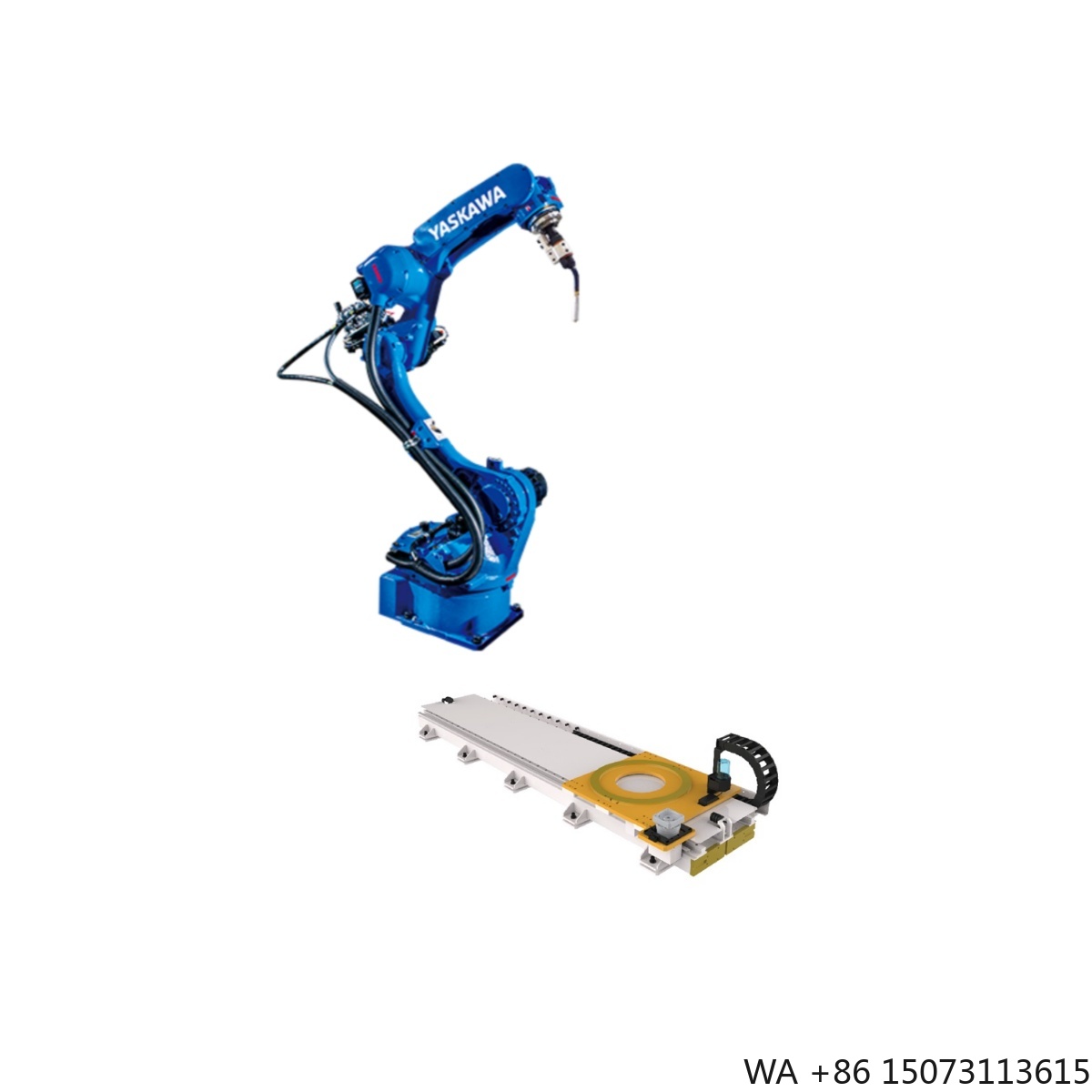 Linear Rail - Kaynak Robotları için GBS-02-W3000 Ray Sistemi,