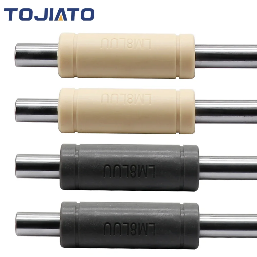 Lm8Uu Bearing - 1 adet Katı Polimer LM8LUU Lineer