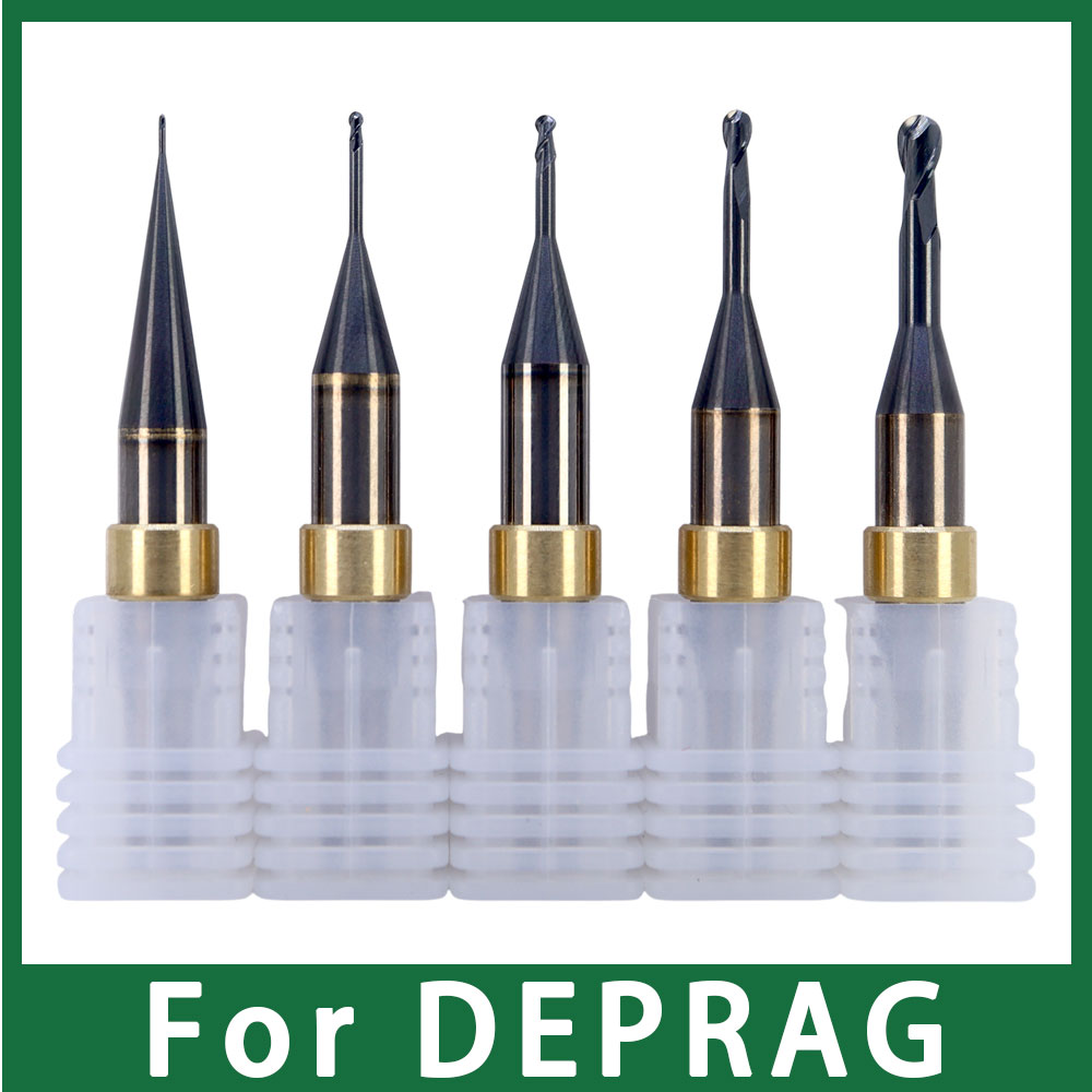 End Mill - Titanyum, Co-Cr için DEPRAG W52 CADCAM