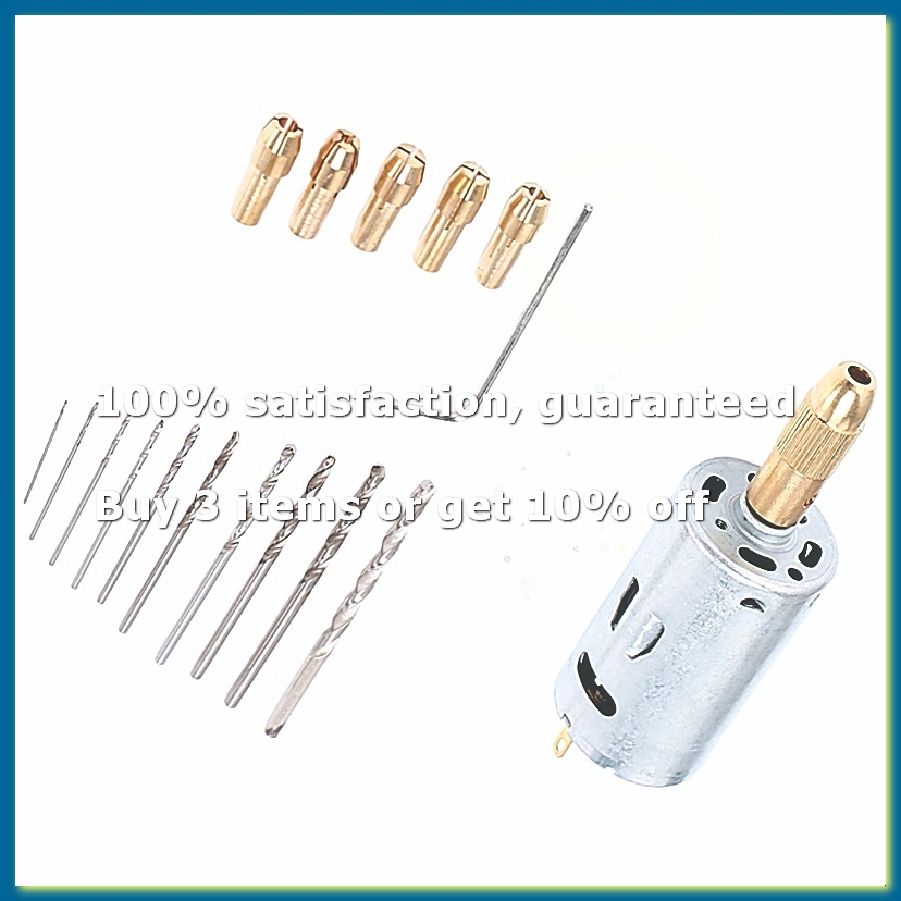 Drill Bit Set - Mini Elektrikli El Matkabı Ucu Seti