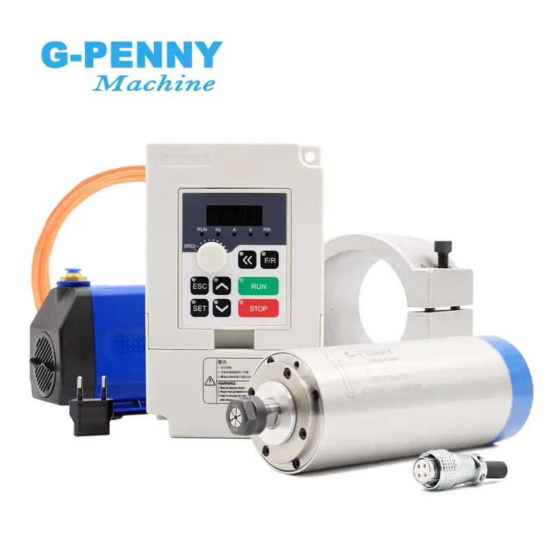 Water Cooled Spindle - Gpenny 1.5kw ER16 D80mm Su Soğutmalı