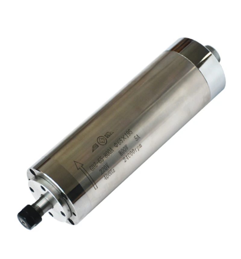 Water Cooled Spindle - 65X195-800W-ER11-220V CNC su soğutmalı mil Motor