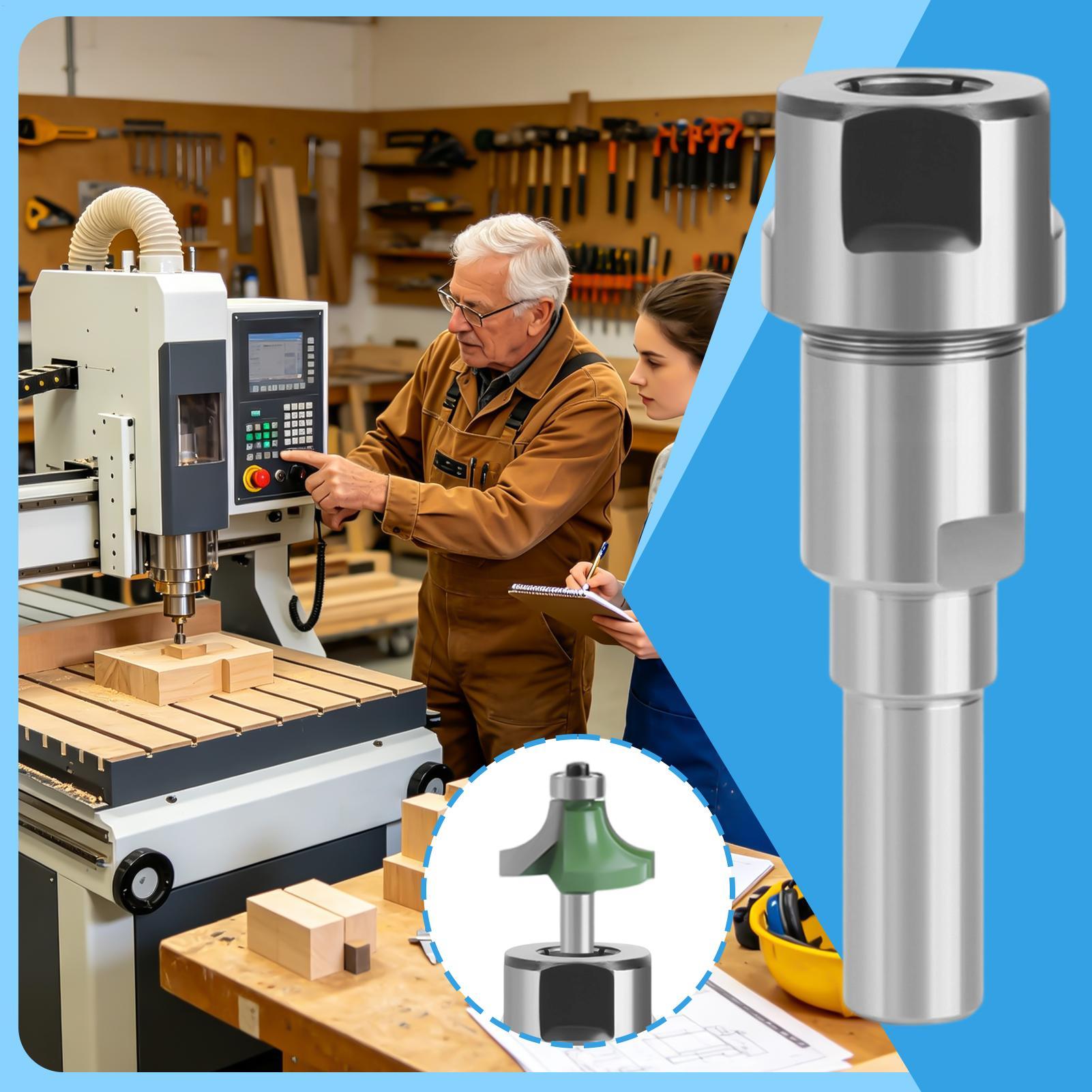 End Mill - Freze Ucu Uzatıcı Pah Kırıcı Uçlu