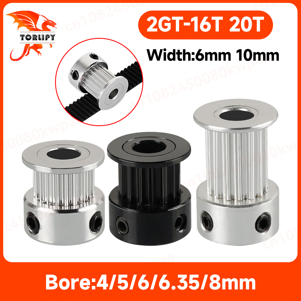 Gt2 Belt - 1/5/10 adet GT2 20 Dişli 16