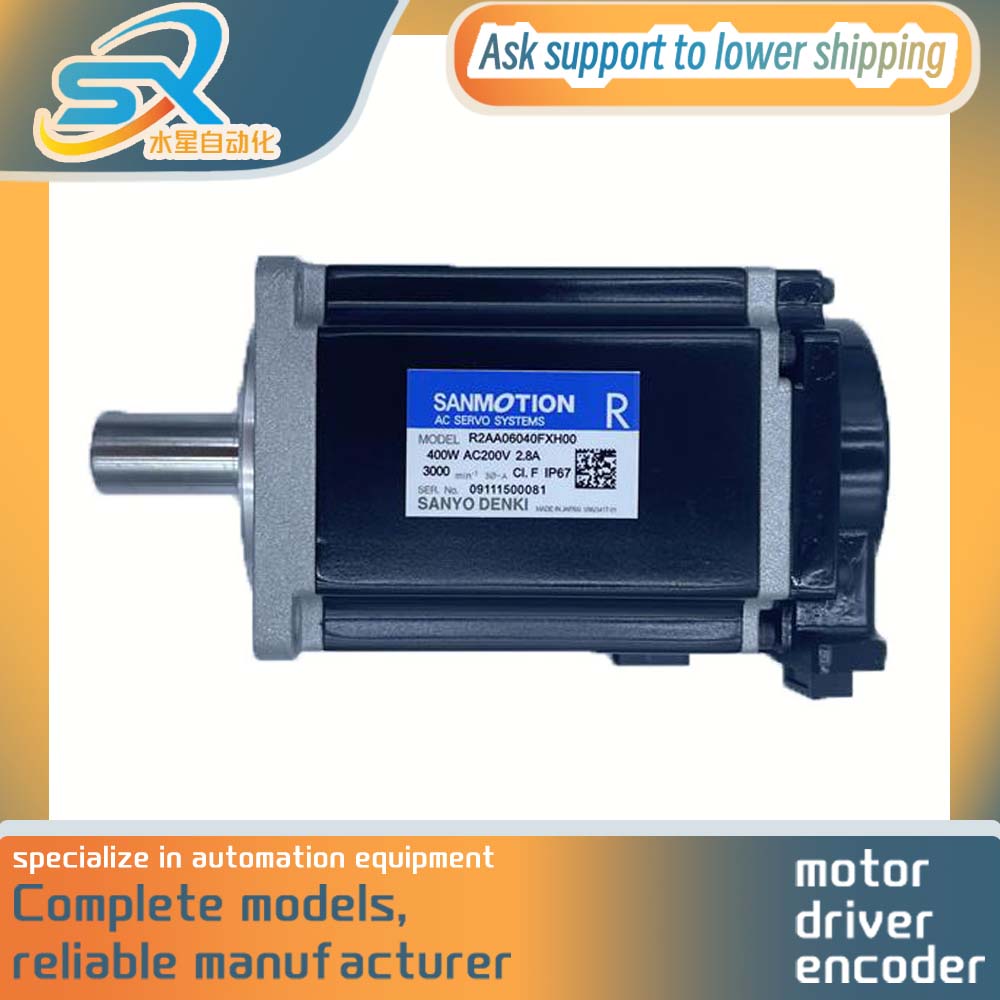 Servo Motor - %100 TEST TAMAM SANYO DENKI 400w