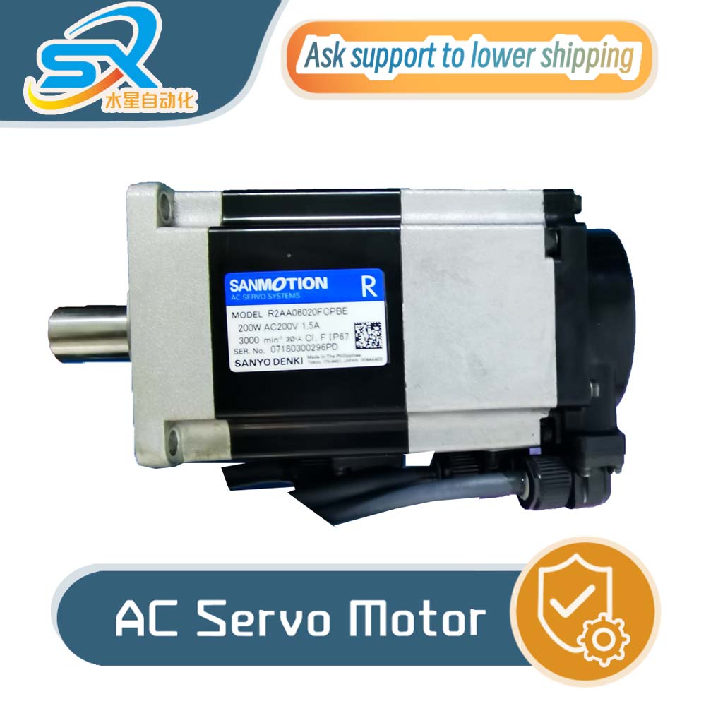 Servo Motor - Sanyo AC Servo Motor, İyi İletimde