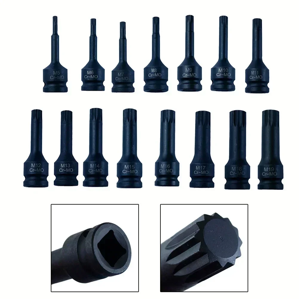 1 adet M5-M19 Darbe lokma anah - Cnc Bits incelemesi ve fiyatı