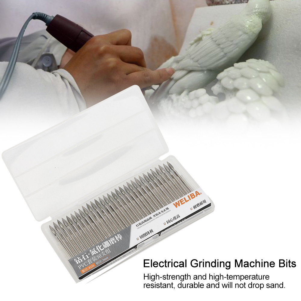 30 adet 150Grit Uçlu Elmas Taş - Cnc Bits incelemesi ve fiyatı