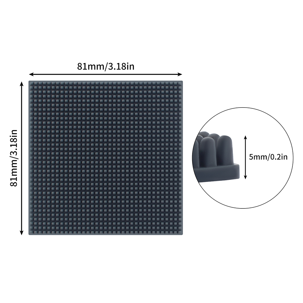 YENI DIY 81*81*5mm Silikon Mem - Aluminium Profile 2020 incelemesi ve fiyatı