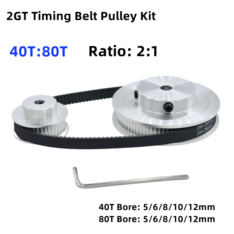 2GT 2M 80 Dişli 40T GT2 40 Diş - Gt2 Belt incelemesi ve fiyatı