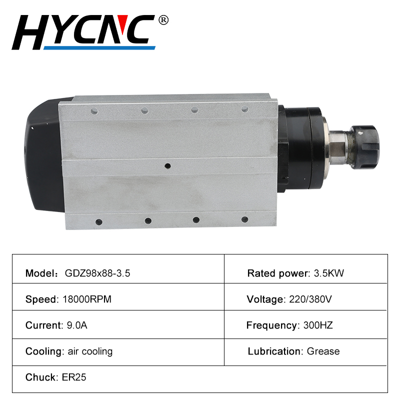 Huajiang 3.5kw İş Mili Hava So - Spindle Motor incelemesi ve fiyatı