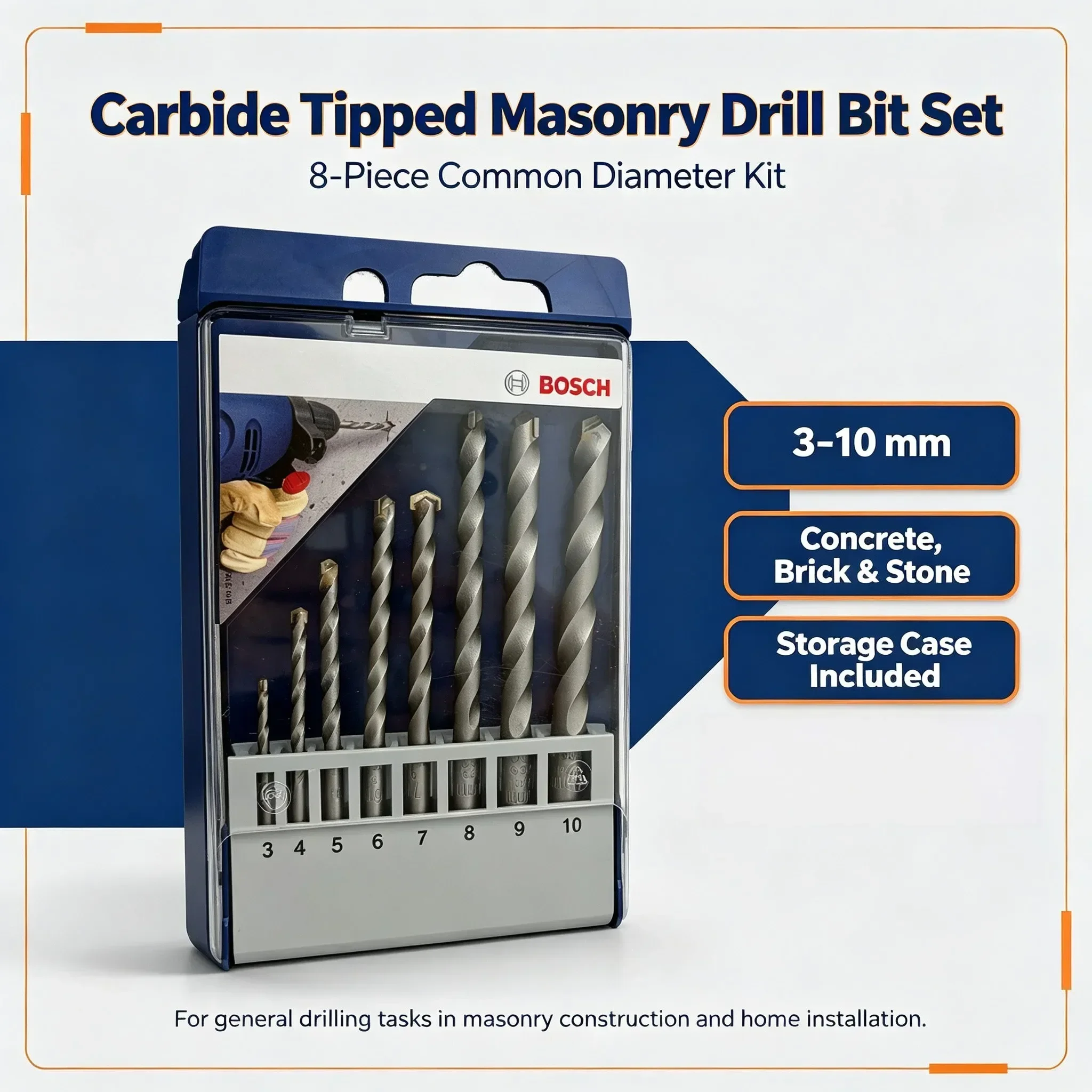 1-8 Adet/Paket Bosch Profesyon - Drill Bit Set incelemesi ve fiyatı