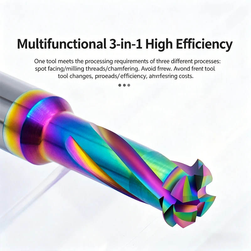 Renkli Çok Fonksiyonlu Önceden - End Mill Set incelemesi ve fiyatı