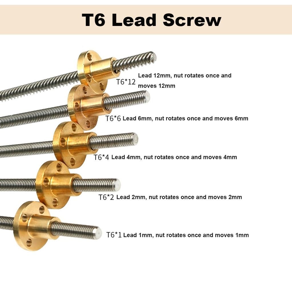 1 adet T6 kurşun Vida Yuvarlak - Lead Screw 8Mm incelemesi ve fiyatı