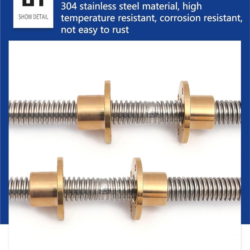 T8 Kurşun Vida Sağ-Sol Dişli K - Lead Screw 8Mm incelemesi ve fiyatı
