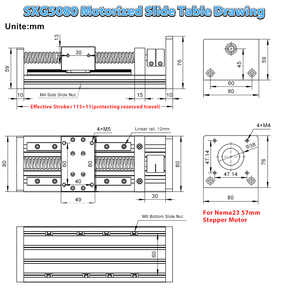 Z Ekseni 80mm Genişliğinde Tra - Linear Rail incelemesi ve fiyatı