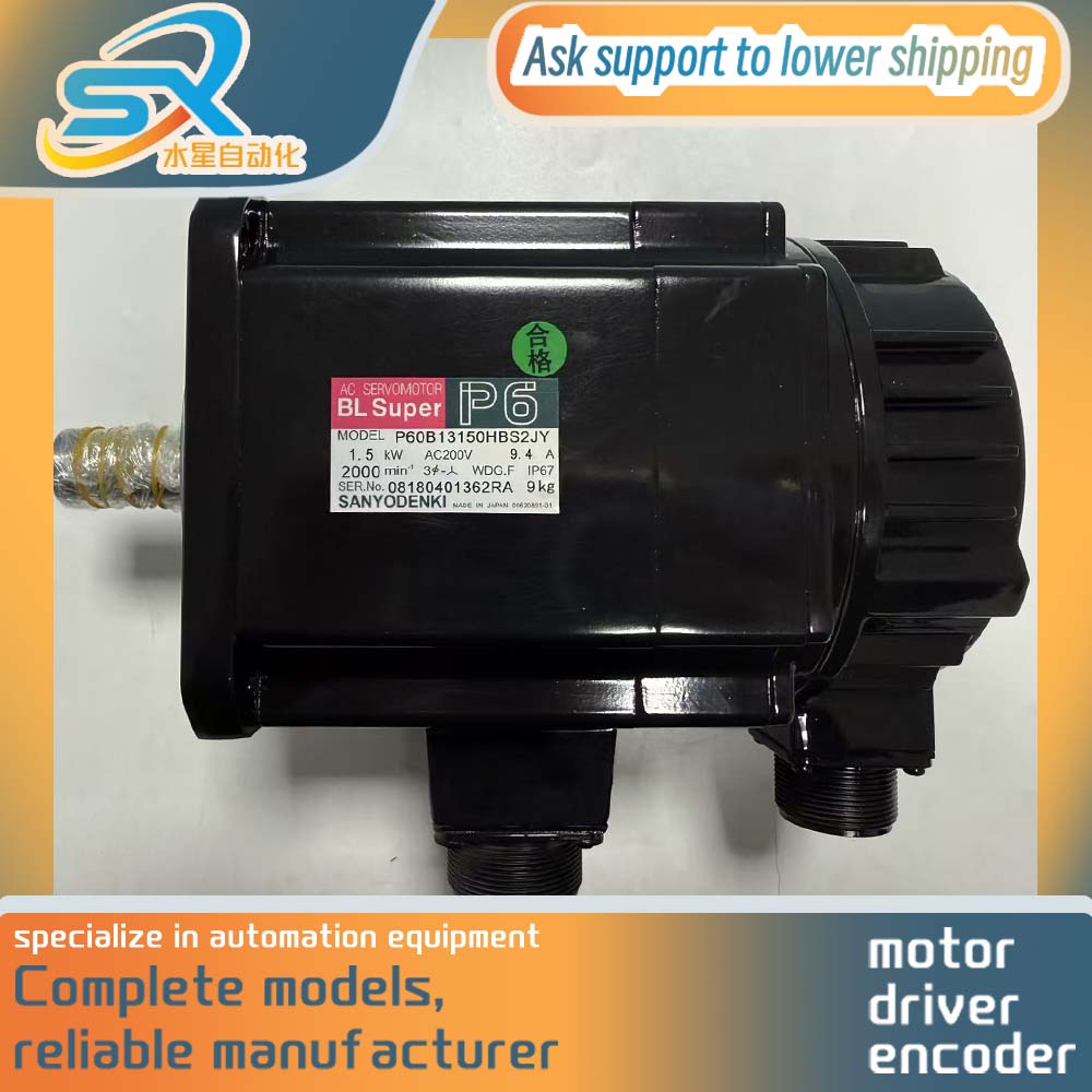 Sanyo AC Servo Motor P60B13150 - Servo Motor incelemesi ve fiyatı