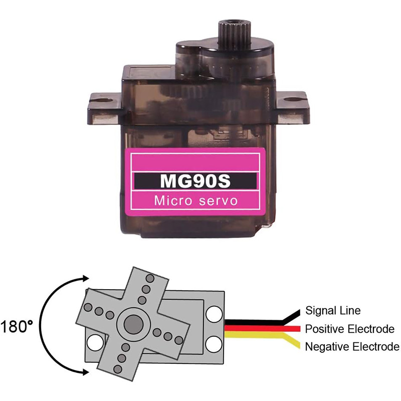 MG90S Servo 5/10/20/40 Adet Ta - Servo 9G incelemesi ve fiyatı