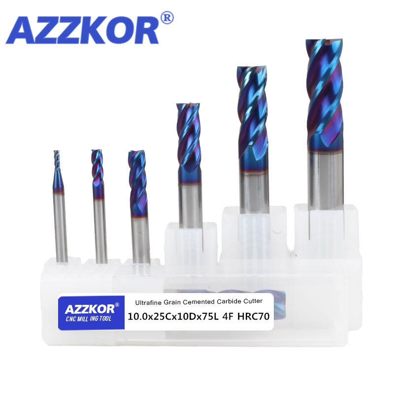 HRC70 4F freze kesicisi alaşım - End Mill Set incelemesi ve fiyatı